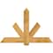 Ekena Millwork Kennewick Rough Sawn Timber Gable Bracket, Western Red Cedar, 60"W x 40"H x 6"D x 6"F, 16/12 Pitch GBW060X40X0606KEN00RWR - alternate 1